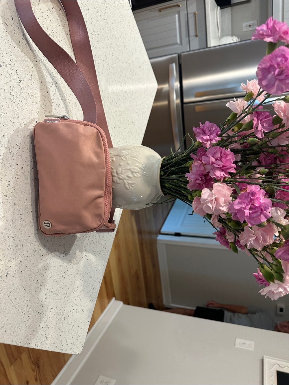 Lululemon Everywhere Belt Bag 1L in gorgeous Pink Pastel 🌸